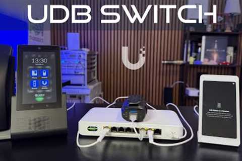 Ubiquiti Device Bridge Switch: Wi-Fi 7 &amp; 10G PoE+! 🚀 Connect Wired Devices Wirelessly