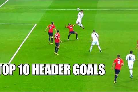 Cristiano Ronaldo's Top 10 Header Goals Ever (English Commentary)