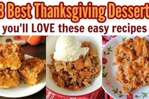 8 Best Thanksgiving Desserts