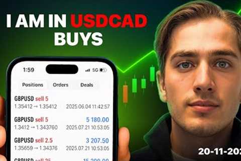 EURUSD IS SELLING OFF WITHOUT ME! USDCAD BUYS? - Forex Market Outlook Ep. 77