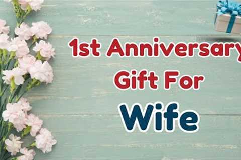 25 Best 1st Anniversary Gift For Wife | 1st Anniversary Gifts Online | Gift For Wife@giftsandmore1