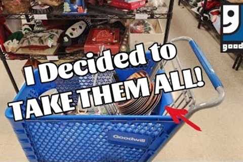 I Decided to Take Them All! - Shop Along With Me - Goodwill Thrift Store