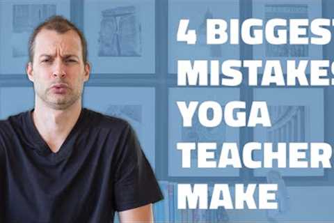 4 Biggest Mistakes Yoga Teachers Make Handling Injuries | Tate Englund Yoga
