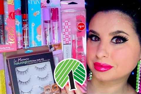 ASMR Dollar Tree $1.25 Makeup Sets Haul | Beauty Product Swatches | Dupes Dissection | Whispered 🌳