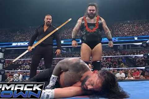 WWE SmackDown 14 November 2025 Roman Reigns Vs Bronson Reed &amp; Bron Breakker Full Match..