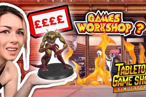 I Tried to get Rich Running a NIGHTMARE Game Shop! | Tabletop Game Shop Simulator