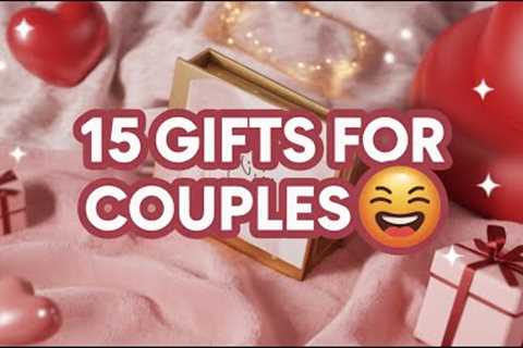 15 Thoughtful Gift Ideas for Couples ❤️ Perfect Presents They’ll Both Love. #giftforcouples