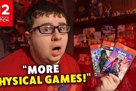 MORE New Nintendo Switch 2 Physical Games Announced!