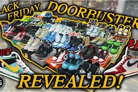 BLACK FRIDAY SNEAKER DEALS! UNIONS FOR $1????