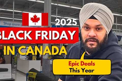 Black Friday Deals at Walmart Canada 2025 | Shopping at Walmart Canada | Canada Vlog