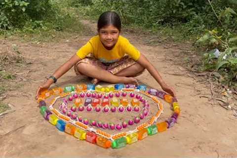 Part 120 Survival Skills SMART Ideas and USEFUL in Forest With Single Mom  Jungle Life
