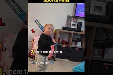 Ranking The Funniest Sports Fails🤣⚾