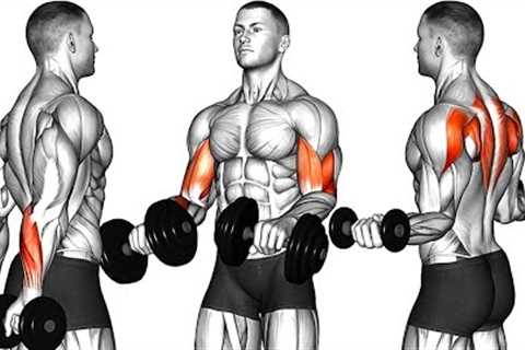 5 Minutes - Arm Workout With Dumbbells Only (Get Bigger Arms)