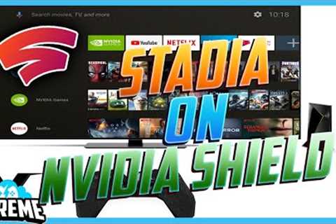 How To Play Google Stadia On the Nvidia Shield Tv With The Google Stadia Controller!