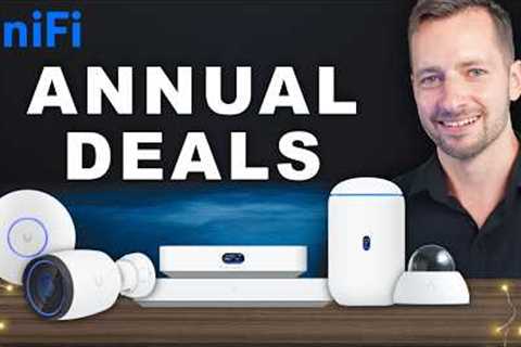 Ubiquiti UniFi Black Friday Cyber Monday Sale | UDR, Cloud Gateways, AI Pro