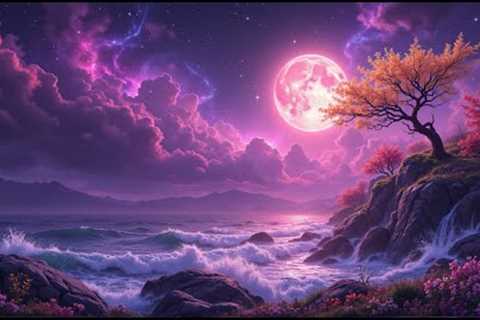 (No Ads) Ocean Wave Sleep Music • Reduce Stress, Anxiety • Fall Into Deep Peaceful Sleep