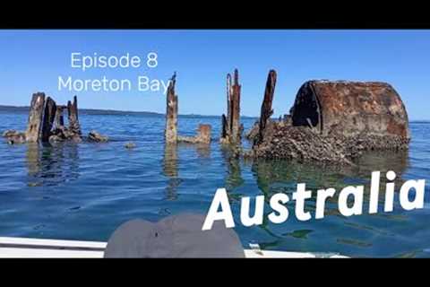 Moreton Bay - a beautiful setting for a boat expedition and island hopping.