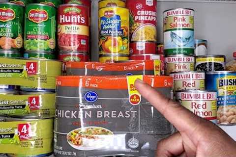PREPPER PANTRY | Building a 3 month food supply