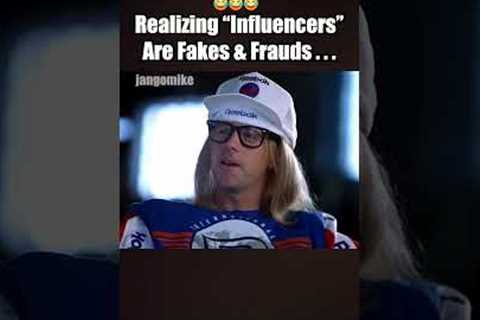 Social Media Influencers Be Like #funny #Meme #influencer #jangomike