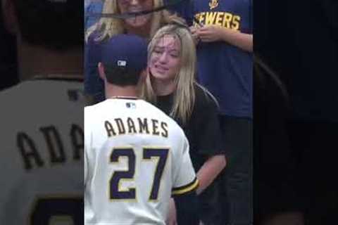 What an awesome moment between Willy Adames and this fan 🤗🤗