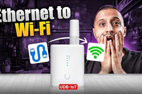 Ubiquiti UDB IoT | Wi-Fi for your Ethernet Devices