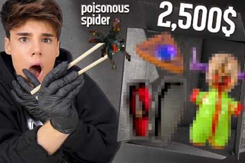 I Bought a 2,500$ Mystery Box From a Dark Web Seller