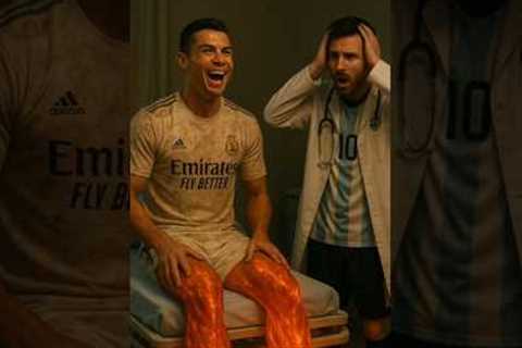 “Cristiano Ronaldo turned into lava because of the donuts.”😅🤣 #football #ronaldo #cr7 #shorts