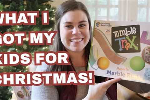 WHAT I GOT MY KIDS FOR CHRISTMAS 2025! 2 &amp; 4 YEAR OLD CHRISTMAS GIFT IDEAS