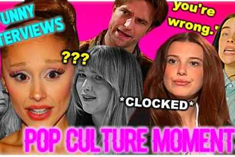 when CELEBRITY INTERVIEWS make pop culture HISTORY ✨