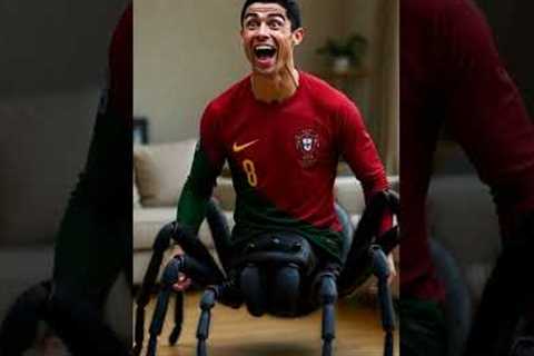 RONALDO JUST WANTED A LOLLIPOP🍭 | FUNNY FOOTBALL MOMENT🍭 #Ronaldo#messi #spiderman  #lollipop