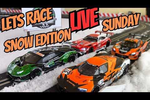 ice track, live digital slot car racing
