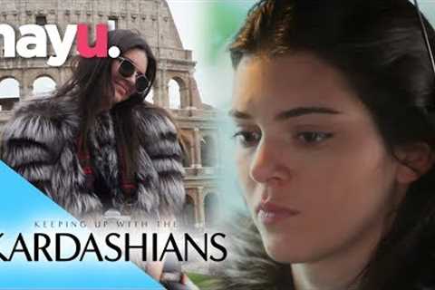 Kendall's Day In Rome Ruined By Paparazzi | Keeping Up With The Kardashians