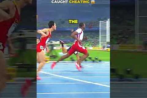 He Was Caught Cheating 😱 | #trackandfield #reaction #athletics