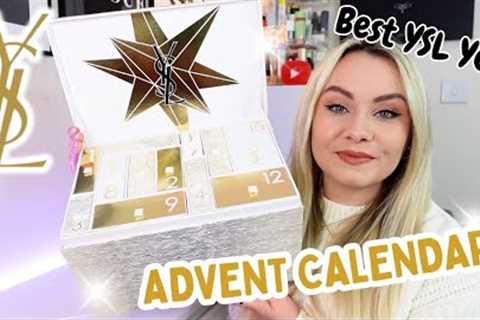 YSL BEAUTY ADVENT CALENDAR 2025 UNBOXING &amp; REVIEW - THE BEST YSL YET?! 🌟| MISS BOUX