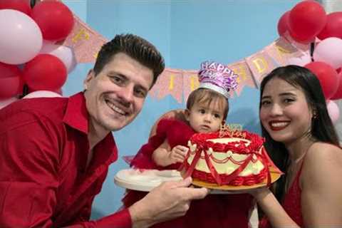 Elina's One Year Birthday Celebration 😍