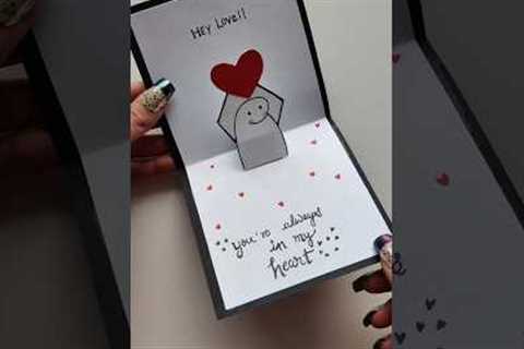 DIY Pop-Up LOVE CARD for Valentine in Minutes!