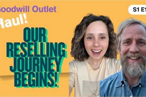 Our FIRST Goodwill Outlet Haul! 🤯 Why We Started Our Reselling Journey