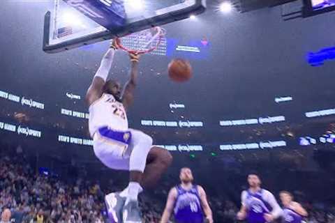 40-Year-Old LeBron STILL GOT BOUNCE 😮‍💨