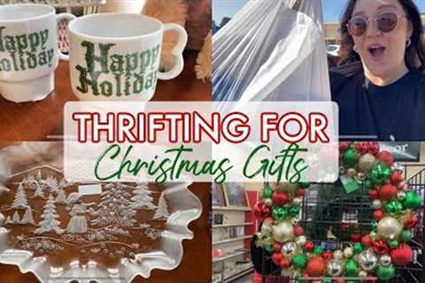 Thrift Store Gift Ideas | Thrifting for Gifts They'll Love! | Gifts On A Budget