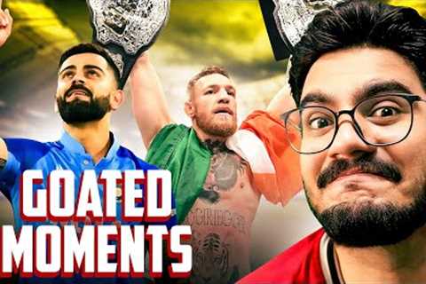 GOATED Moments in Sports History🔥