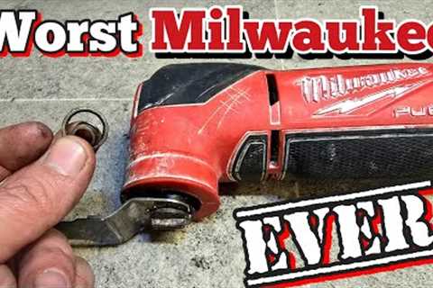 Stop buying Milwaukee tools, This is a joke of a yoke. M18 FMT Multi Tool designed to fail.