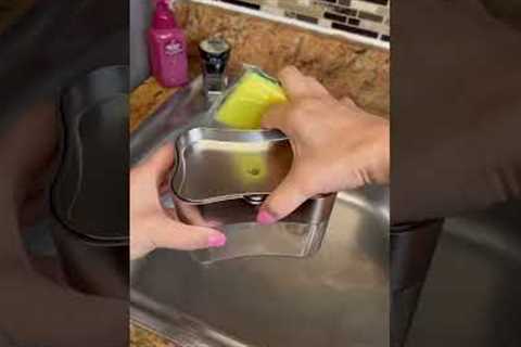 Amazon Kitchen Favorites “soap dispenser and sponge holder” #amazonhomefinds #kitchenorganization