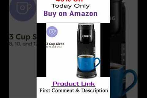 Keurig K-Express Single Serve K-Cup Pod Coffee Maker, 3 Brew Sizes, Strong Button Feature