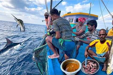 Amazing🤩 Our Second Day We Stay In The Deep Sea And Caught Lot Of Tuna Fishes | Day-02 | S06-EP02