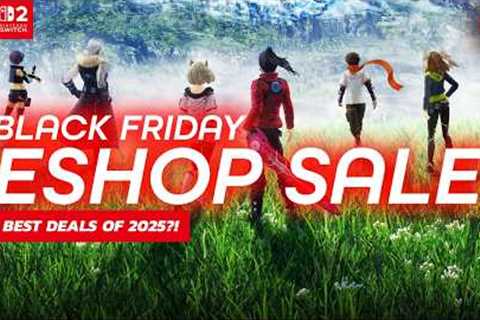 30 Best Nintendo Switch & Switch 2 ESHOP Deals Black Friday 2025
