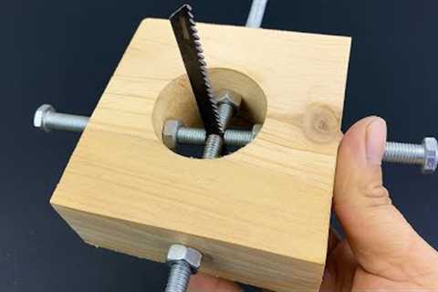 4 New Corner Joint Technique &amp; DIY Tools by 60-Year-Old Carpenter Astonish the Woodworking..