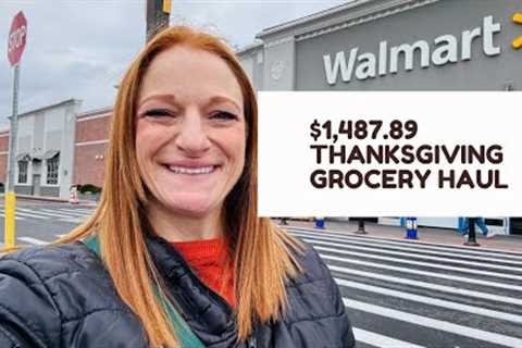 $1,487.89 THANKSGIVING GROCERY HAUL!