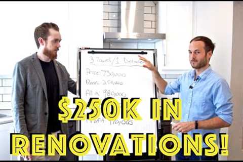 250K Multi Family Renovation Walk Through With Matt McKeever