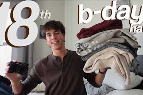 WHAT i GOT FOR MY 18TH BiRTHDAY!!!!