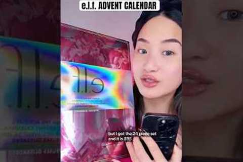 e.l.f. Advent Calendar!  #makeup #unboxing #adventcalendar #adventunboxing